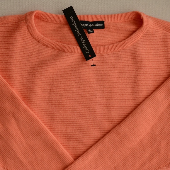 NEW Catherine Malandrino "Flamingo" Sweater Small - Picture 8 of 9